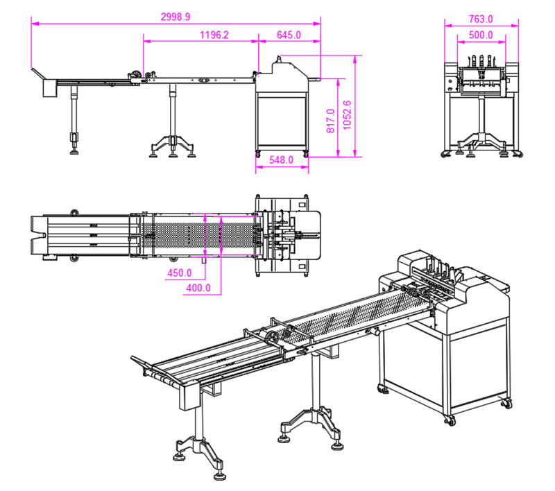 Standard intelligent feeding & printing platform1