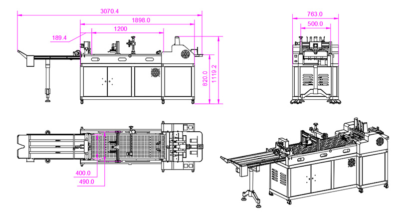 Standard intelligent feeding & printing platform3