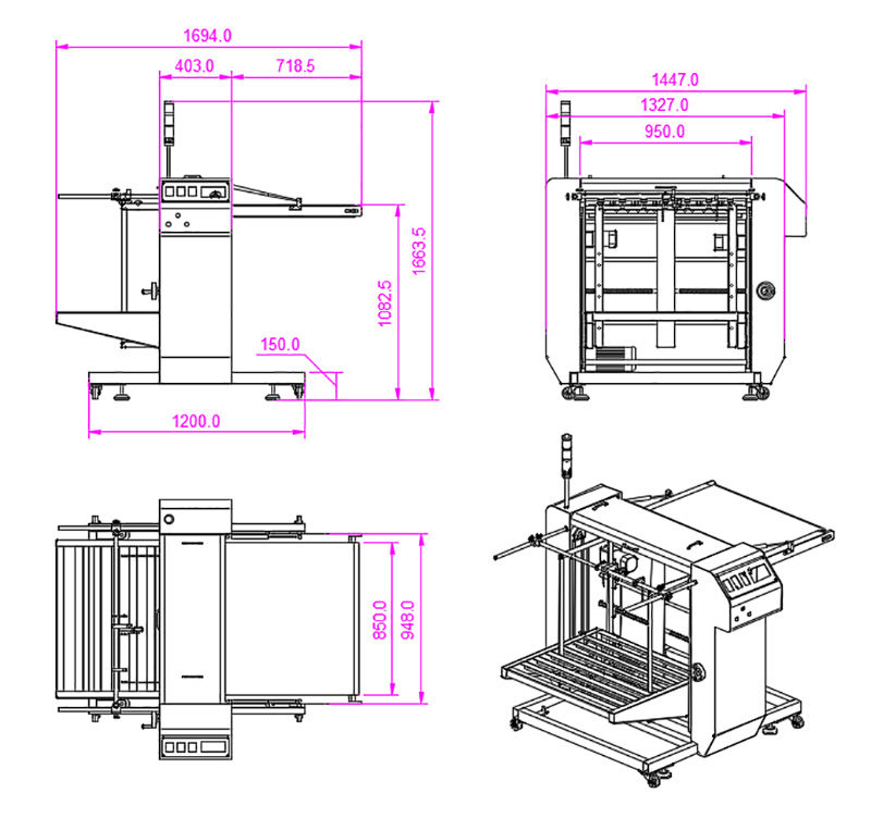 intelligent vacuum picking-up, material input & feeding platform2