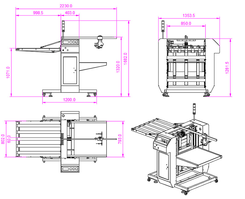 intelligent vacuum picking-up, material input & feeding platform3