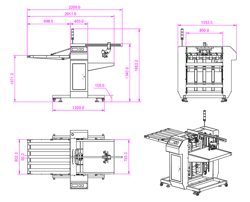 intelligent vacuum picking-up, material input & feeding platform4